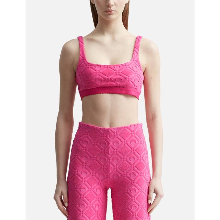 ˥㤨Marine Serre  Moon Sponge Jacquard Brassiere Women Sponge Jacquard Pink  ǥեå ȥåץ ¾ ǥ pink ԥ󥯡פβǤʤ21,200ߤˤʤޤ