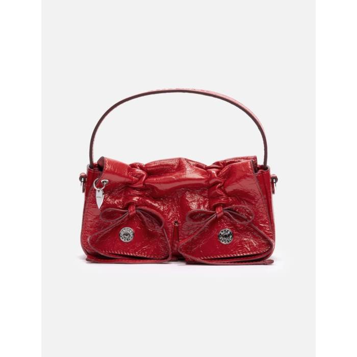 アクネストゥディオズ Acne Studios  Micro ミクロ バッグ レディース Red 赤・レッド