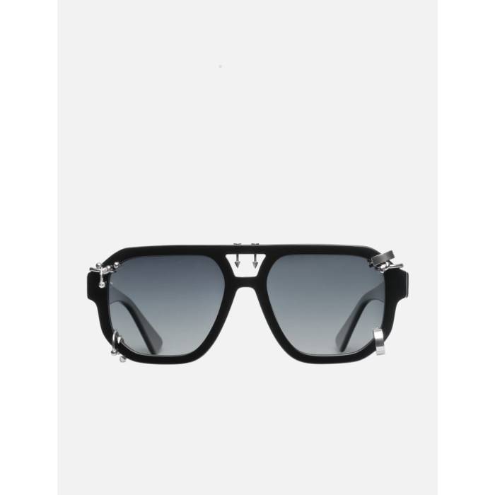 Arcus Paris 【 Eridanus—Alpha Unisex Black/ Dark Grey 】 バッグ 小物 ブランド雑貨 眼鏡 サングラス サングラス ユニセックス 黒色 ブラック 灰色 グレー(4)