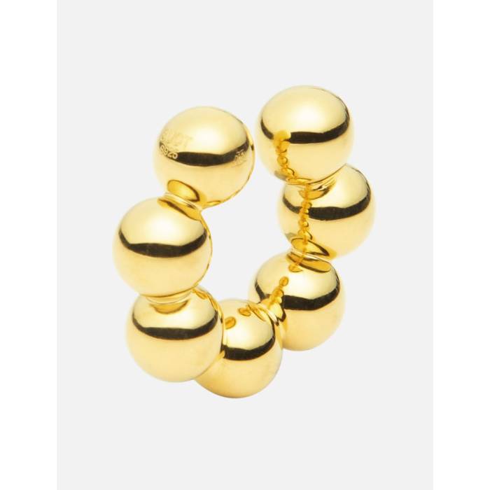 Suot Studio 【 Gold Plated Silver Balls Ear Cuff Unisex Gold 】 ゴールド Silver 銀色・シルバー ユニセックス ゴールド
