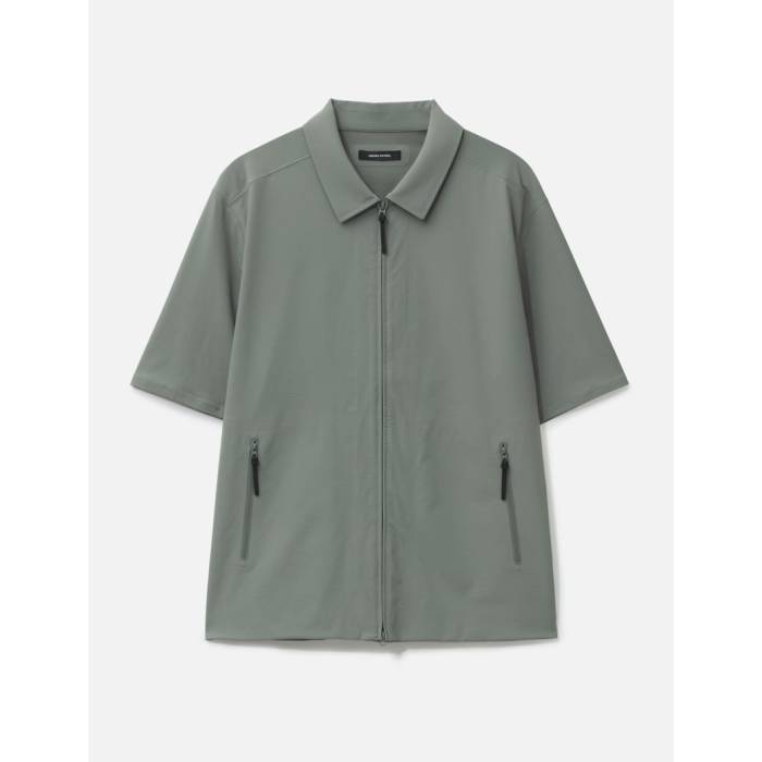 Hiking Patrol 【 Edge Lt Softshell Technical Ss Shirt Men Pine Mist 】 メンズ