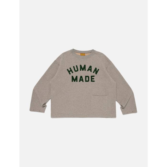 楽天市場】humanmade ヒューマンメイド（カラーグレー）（スウェット