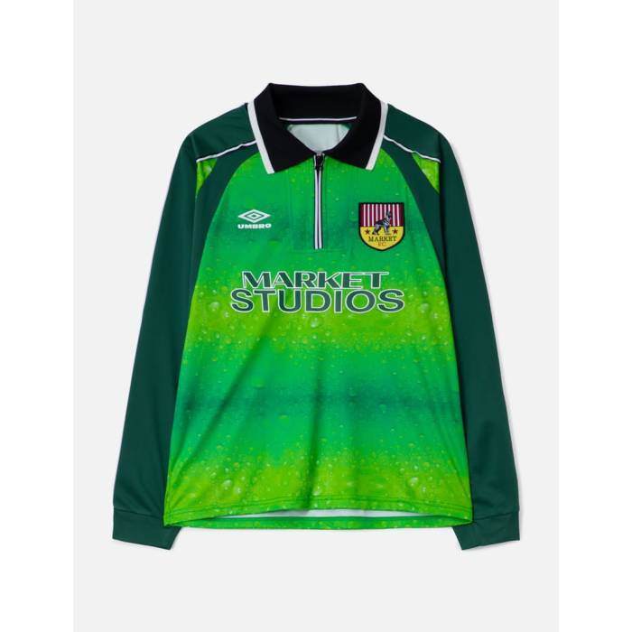 Market 【 X Umbro Long Sleeve Keeper Jersey Men Classic Green / Hunter Green 】 アンブロ Sleeve スリーブ ジャージ メンズ クラシック green 緑・グリーン