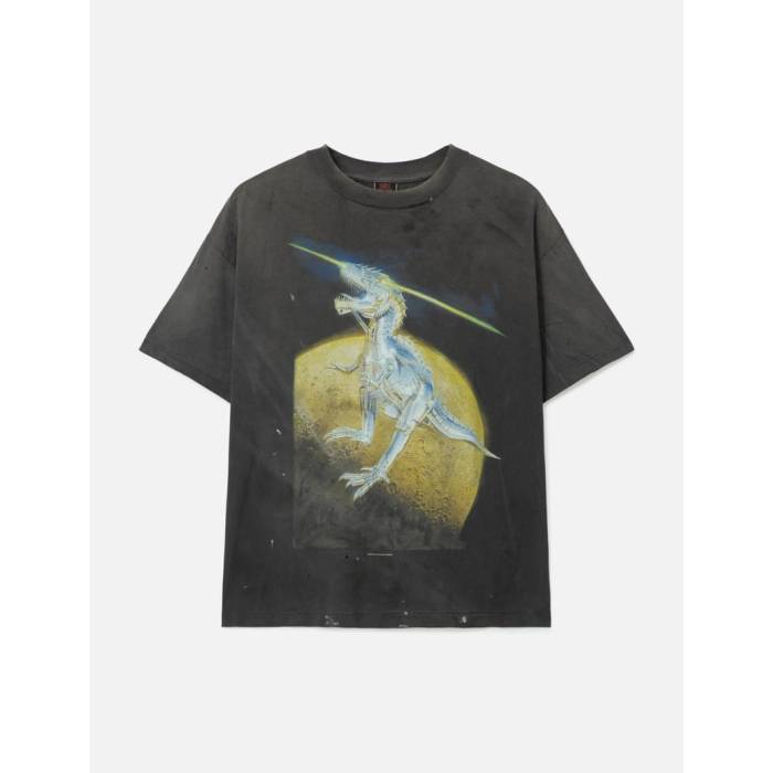 Saint Michael  Tシャツ メンズ 黒色 ブラック