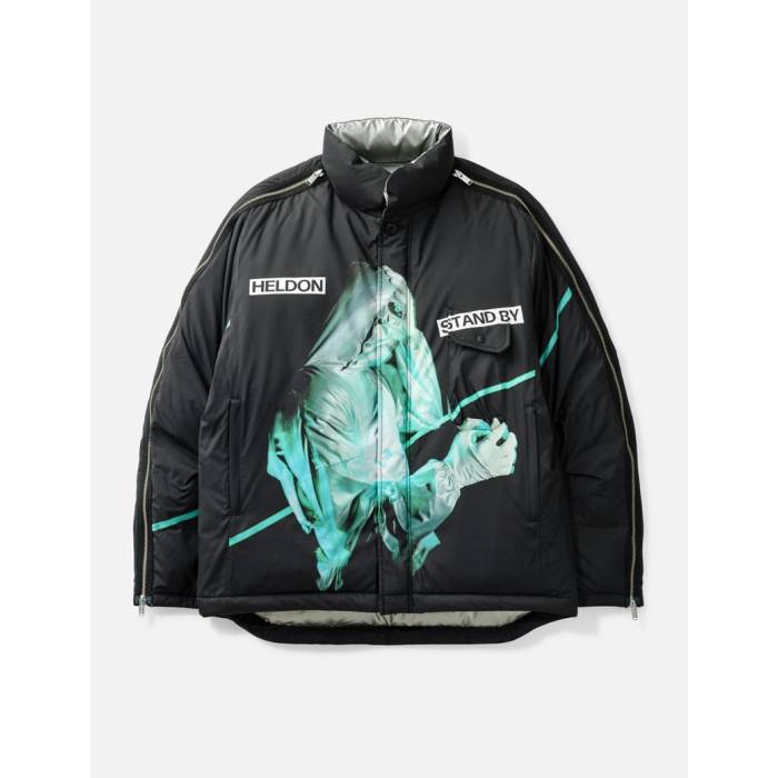 アンダーカバー Undercover 【 Uc2E4204 Polyester Down Jacket Men Black 】 ダウン Jacket ジャケット メンズ 黒色 ブラック