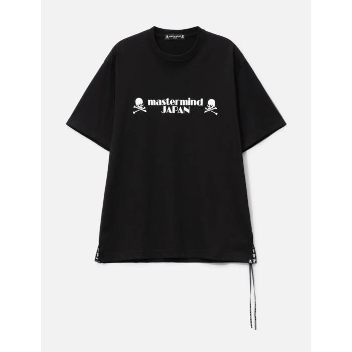 Mastermind Japan 【 Pop Logo T-Shirt Men Black 】 ロゴ Tシャツ メンズ 黒色 ブラック