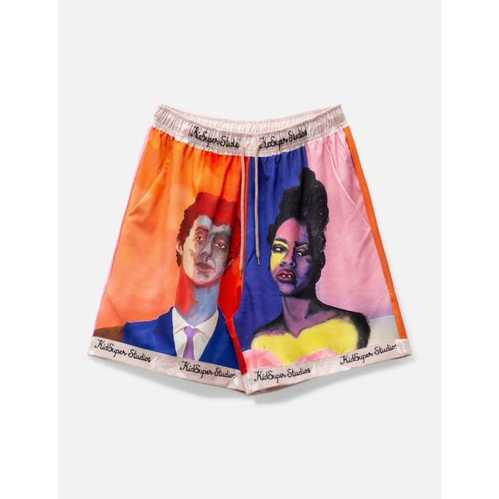 ブランド名Kidsuper性別Men(メンズ)商品名Boy &amp; Girl Painted Portrait Shortsカラー・Multi