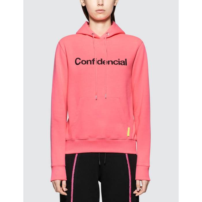 �ޥ륻���С����� Marcelo Burlon �� Confidencial Label Hoodie Women Fuxia Multicolor �� �ա���...