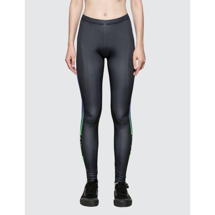 マルセロバーロン Marcelo Burlon 【 Barcode Leggings Women Black 】 レギンス・タイツ レディース 黒色 ブラック