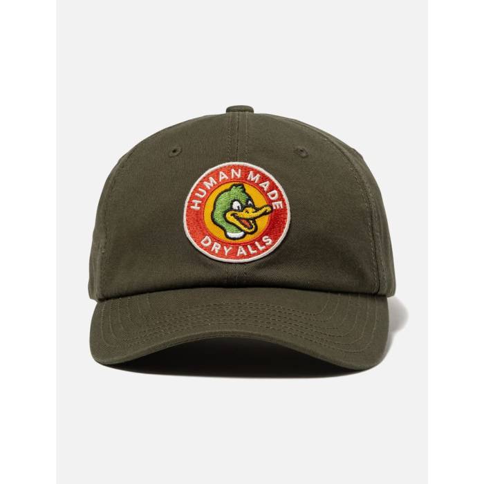 ヒューマンメイド Human Made 【 6Panel Twill Cap Unisex Olive Drab 】 キャップ 帽子 ユニセックス olive オリーブ