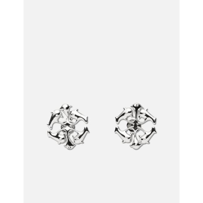 Helena Thulin 【 Silver Logo Spikes Stud Earrings Women Silver 】 Silver 銀色・シルバー ロゴ イヤリング レディース Silver 銀色・シルバー