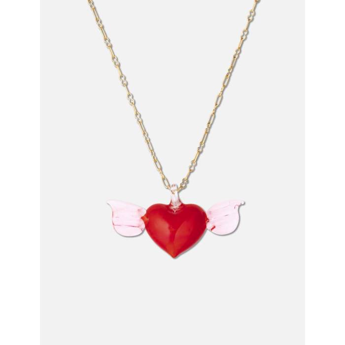 Notte 【 Don't Break My Heart Necklace Women Red 】 ネックレス レディース Red 赤・レッド