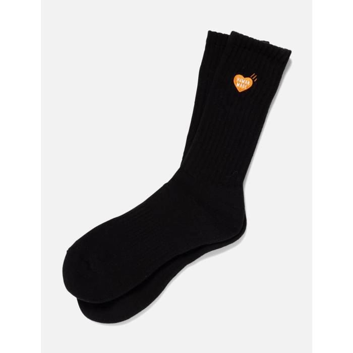 ヒューマンメイド Human Made 【 Pile Socks Unisex Black 】 ソックス・靴下 ユニセックス 黒色 ブラック