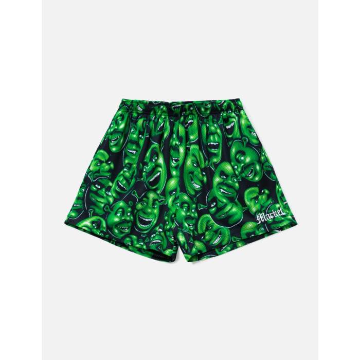 Market 【 X Shrek Aop Mesh Short Men Multi 】 メンズ
