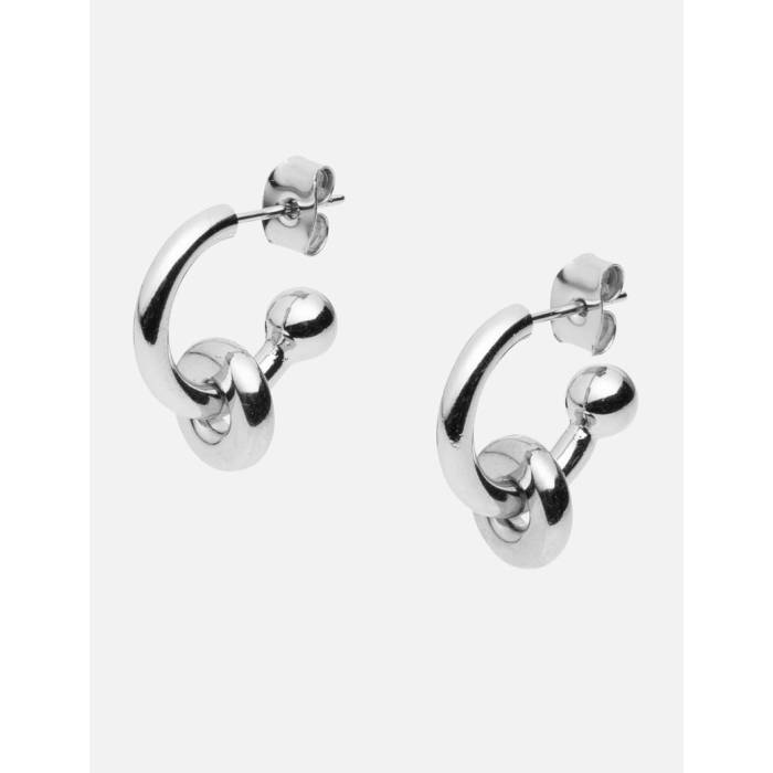 Justine Clenquet 【 Ethan Earrings Unisex Palladium 】 イヤリング ユニセックス Palladium パラディウム