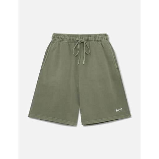 Aly 【 "Logo Embroidery Washed Olive" Shorts Men Green 】 ショーツ メンズファッション 学生服 ズボン パンツ メンズ green 緑・グリーン Aly 【 "Logo Embroidery Washed Olive" Shorts Men Green 】 ショーツ メンズファッション 学生服 ズボン パンツ メンズ green 緑・グリーン