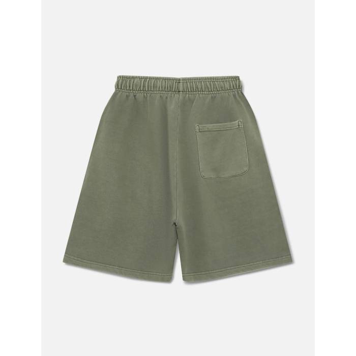 Aly 【 "Logo Embroidery Washed Olive" Shorts Men Green 】 ショーツ メンズファッション 学生服 ズボン パンツ メンズ green 緑・グリーン