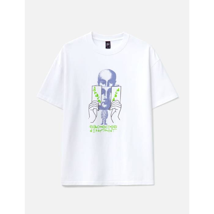 Brain Dead  Tシャツ メンズ 白色 ホワイト