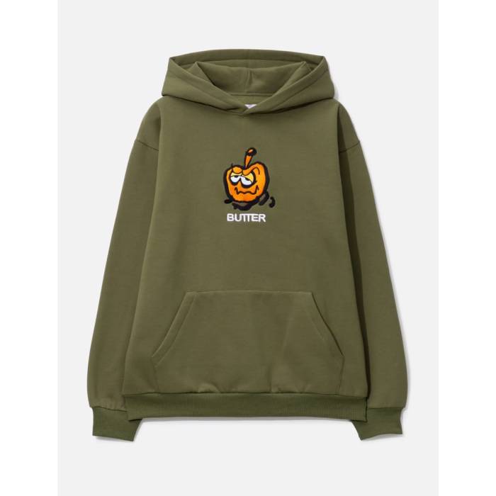 Butter Goods 【 Smug Pullover Hood Men Army 】 メンズ アーミー