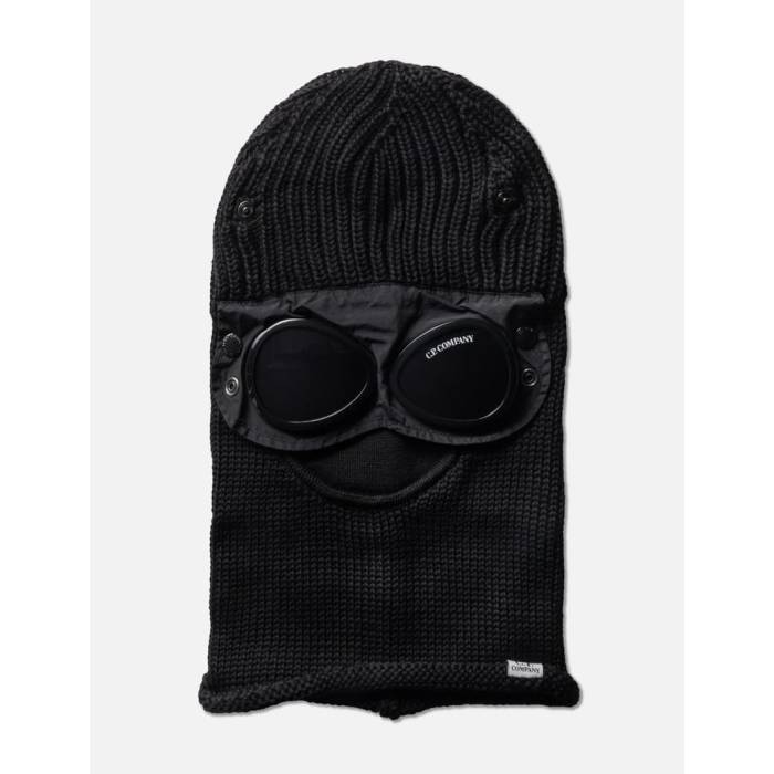 �����ԡ�����ѥˡ� C.p. Company �� Extra Fine Merino Wool Goggle Balaclava Men Black �� �Хå�...