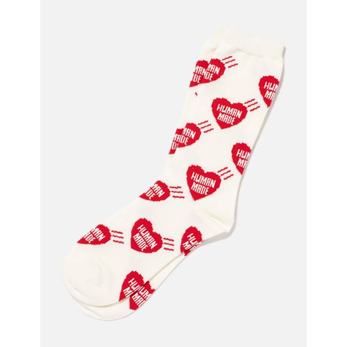 �ҥ塼�ޥ�ᥤ�� Human Made �� Heart Socks Men Red �� ���å��������� ����ʡ� ���� �ʥ��ȥ����� ���...