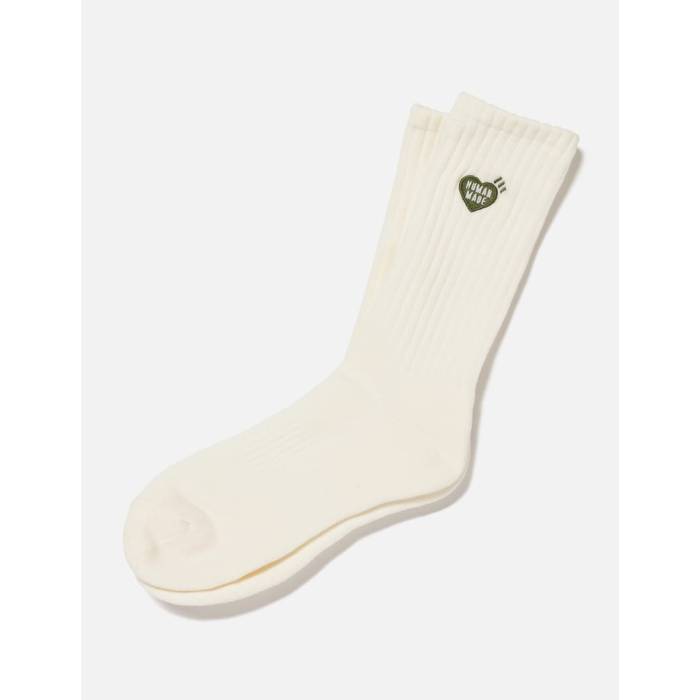 �ҥ塼�ޥ�ᥤ�� Human Made �� Pile Socks Men White �� ���å��������� ����ʡ� ���� �ʥ��ȥ����� ���...
