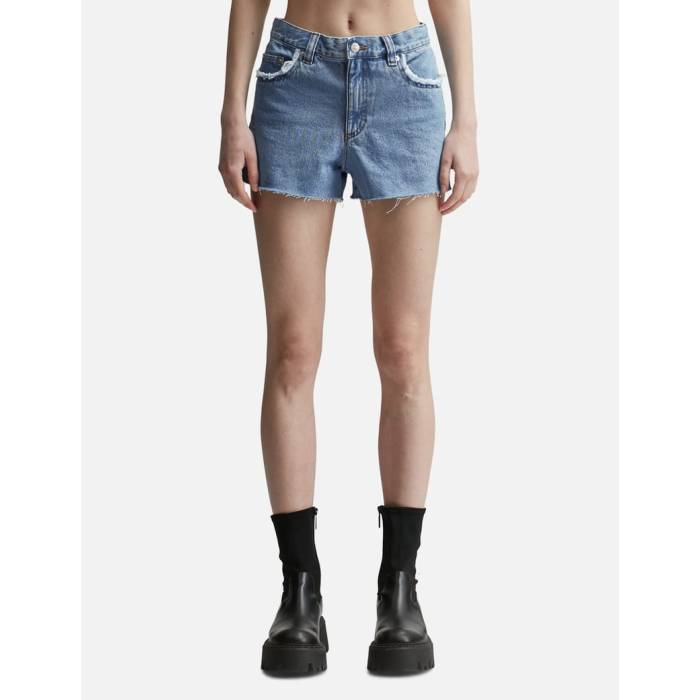 アー・ペー・セー A.p.c. 【 Holly Shorts Women Pale Blue 】 ショーツ レディース 青色 ブルー