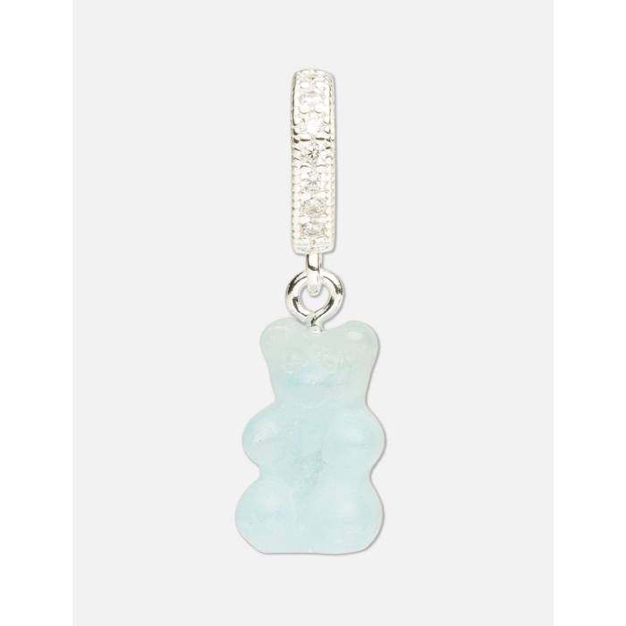Crystal Haze 【 Crystal Nostalgia Bear Pave Connector Women Aquamarine 】 レディース アクアマリン