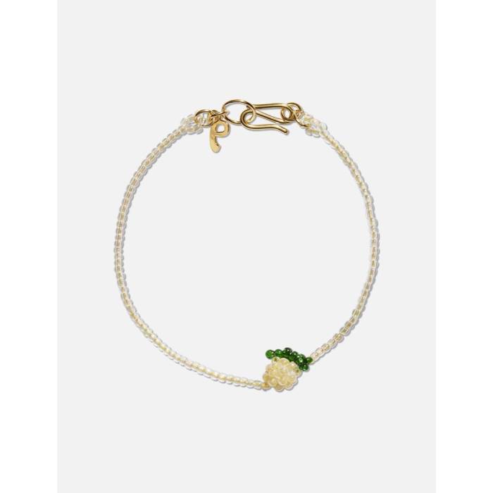 Pink - Pura Utz 【 Mini Lemon Bracelet Women Yellow/Green/Champagne 】 ブレスレット レディース yellow 黄色・イエロー green 緑・グリーン