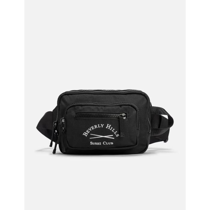 Stampd 【 Beverly Hills Sushi Club Sling Pouch Unisex Black 】 クラブ ユニセックス 黒色 ブラック