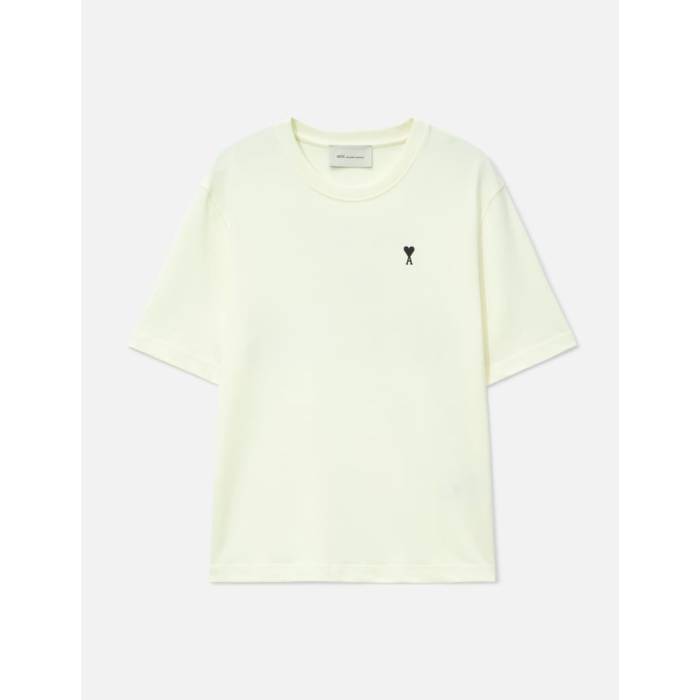 アミ Ami 【 Place Des Victoires Print T-Shirt Unisex White 】 Tシャツ ユニセックス 白色 ホワイト