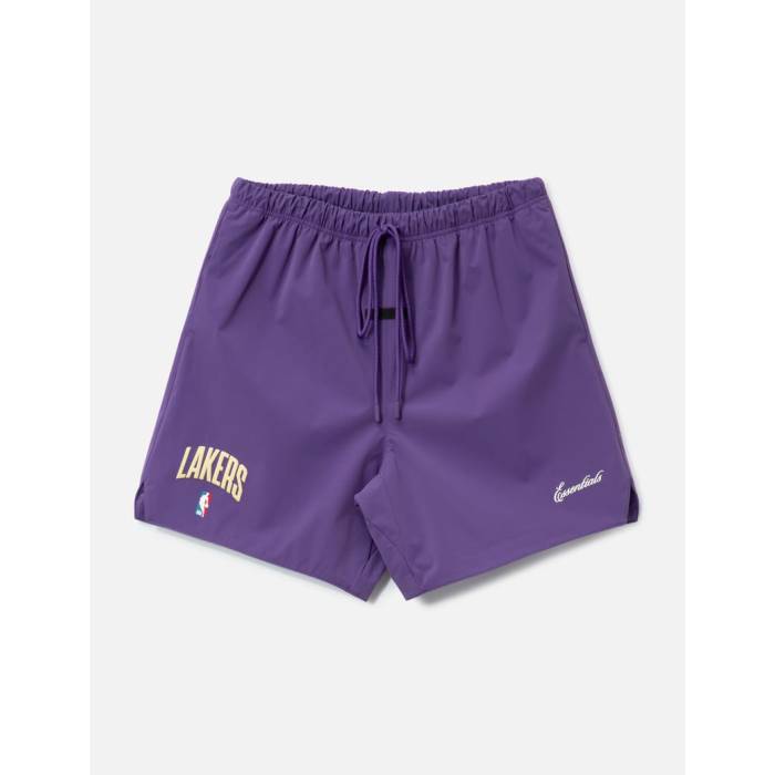 Fear Of God Essentials 【 Lakers Classic Short Men Purple Reign 】 Lakers レイカーズ クラシック メンズ Purple 紫・パープル