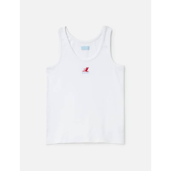 3.Paradis 【 X Bruce Lee: Flying Machine Tank Top Men True White 】 タンクトップ メンズ 白色 ホワイト