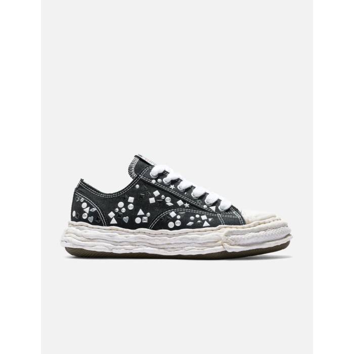 メゾン ミハラヤスヒロ Maison Mihara Yasuhiro 【 "Peterson23" Og Sole Embellished Canvas Low Top Sneaker Women Black 】 靴 スニーカー レディース 黒色 ブラック