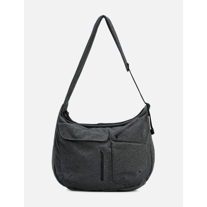 San San Gear 【 Wool Body Bag Men Charcoal 】 バッグ メンズ チャコール