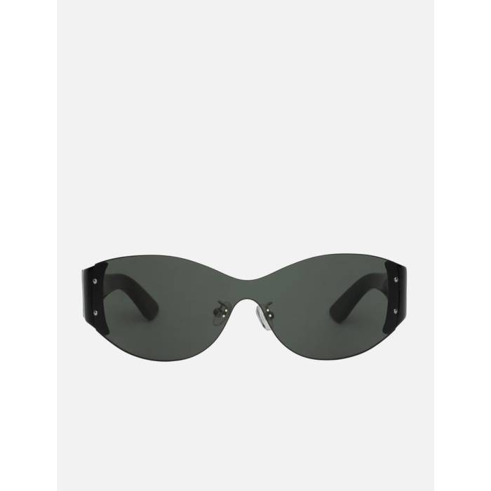 プレジャーズ Pleasures 【 Bona Wrap Sunglasses Men Black 】 wrap ラップ サングラス メンズ 黒色 ブラック