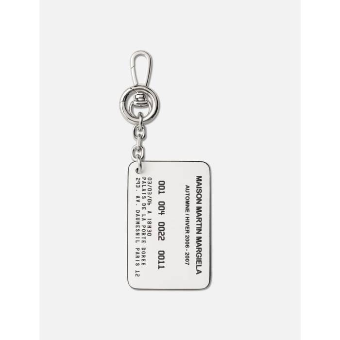 메종 마르젤라 Maison Margiela [ Cardholder Keychain Unisex Black ] 유니섹스 블랙 블랙