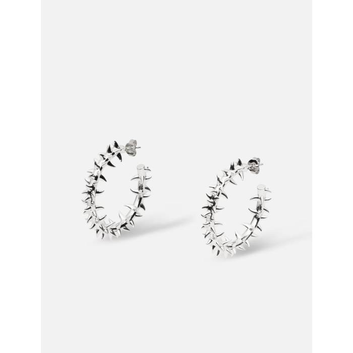 Helena Thulin 【 Spika Pair Of Earrings Women Silver 】 イヤリング レディース Silver 銀色・シルバー