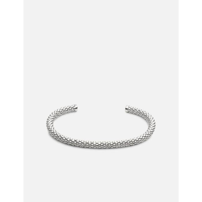 Avgvst 【 Beaded Rope Bracelet Unisex White Rhodium 】 ブレスレット ユニセックス 白色 ホワイト