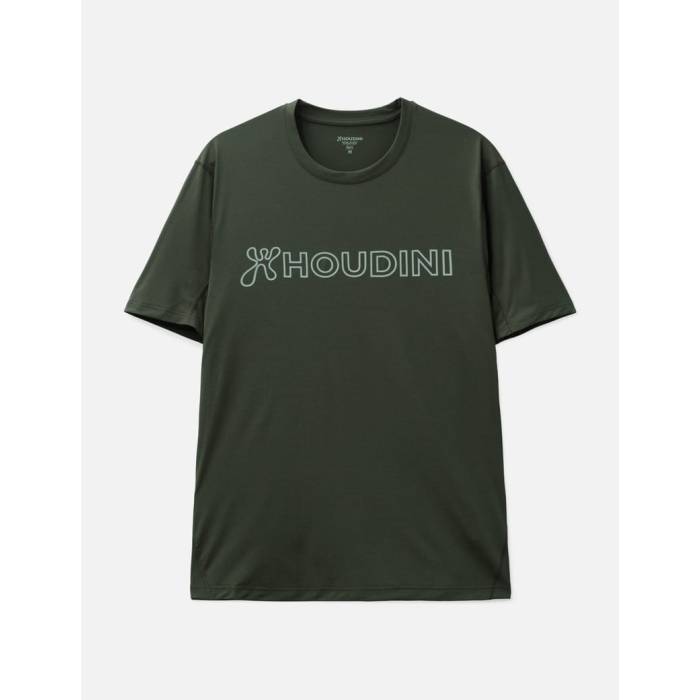 Houdini  Tシャツ メンズ green 緑・グリーン