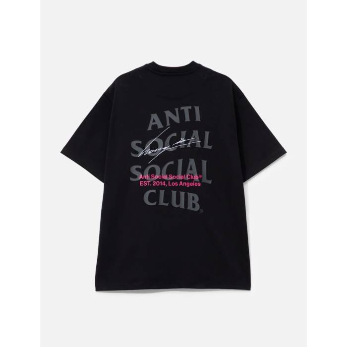Songzio 【 X Assc Sign Logo Short Sleeves T-Shirt Men Black 】 ロゴ Tシャツ メンズ 黒色 ブラック