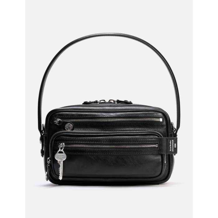 アクネストゥディオズ Acne Studios 【 Camero Party Shoulder Bag Unisex Black 】 バッグ ユニセックス 黒色 ブラック