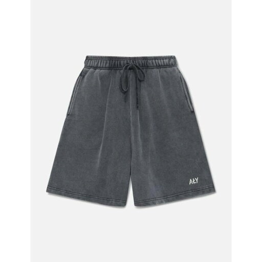 Aly 【 "Logo Embroidery Washed Black" Shorts Men Wash Black 】 ショーツ メンズファッション 学生服 ズボン パンツ メンズ 黒色 ブラック Aly 【 "Logo Embroidery Washed Black" Shorts Men Wash Black 】 ショーツ メンズファッション 学生服 ズボン パンツ メンズ 黒色 ブラック