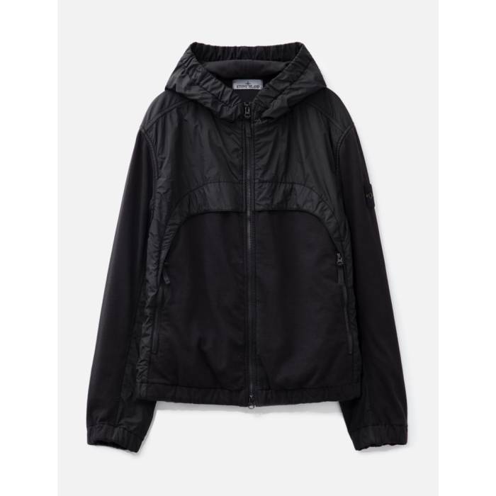 ストーンアイランド Stone Island 【 Crinkle Reps Wind Resistant Jacket Men Black 】 Jacket ジャケット メンズファッション コート..