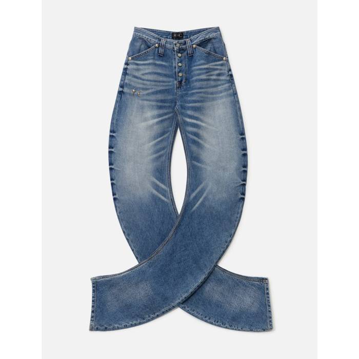 Thug Club 【 Parkour Denim Pants Men Blue 】 デニム メンズ 青色 ブルー