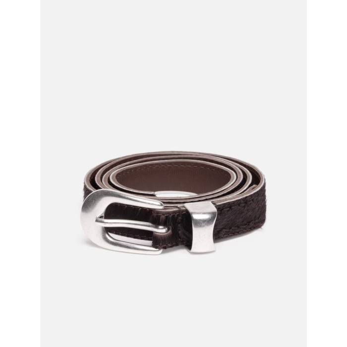 アワーレガシー Our Legacy 【 2 Cm Belt Unisex Chocolate Hair On Hide 】 ベルト バッグ 小物 ブランド雑貨 ベルト サスペンダー メンズベルト ユニセックス