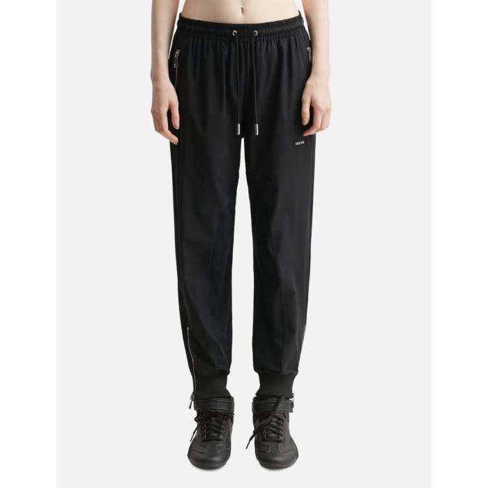 Team Wang Design 【 The Original 1 Mid-Rise Track Pants Unisex Black 】 トラック ユニセックス 黒色 ブラック