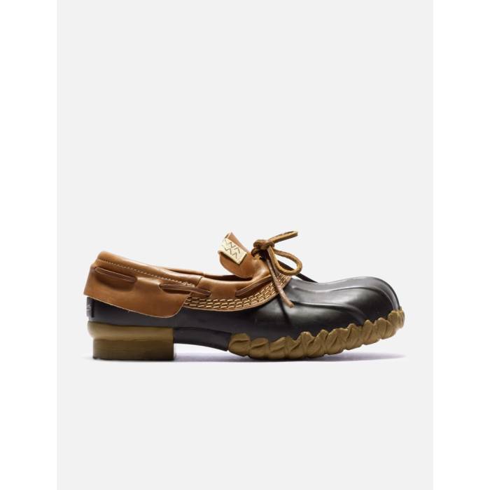 �ӥ��ӥ� Visvim �� Decoy Duck Lo-Folk Loafers Men Brown �� �����ե��� ��� �㿧 �֥饦��