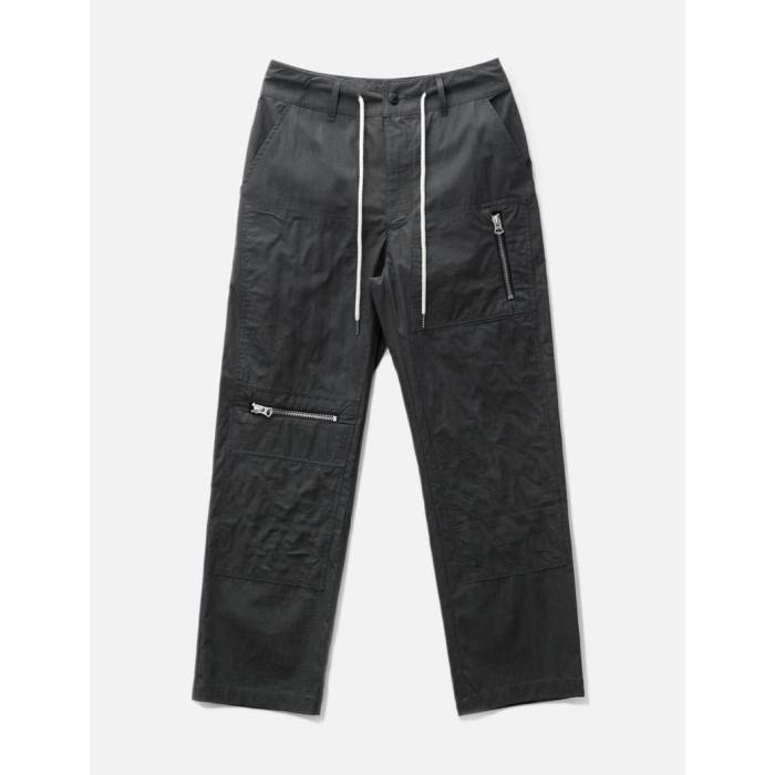 Fried Rice 【 Zip Tech Pants Unisex Washed Black 】 テック ユニセックス 黒色 ブラック