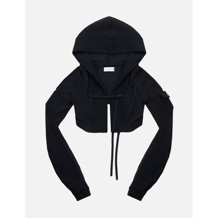 �� Hooded Bolero Women Black �� �ա����� ��ǥ����� ���� �֥�å�